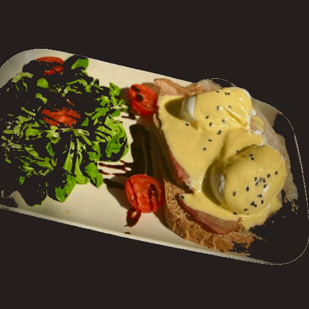 Mic dejun cu ouă posate 350g — Corina Caffe