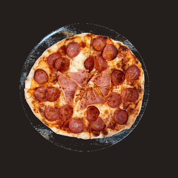 Pizza diavola — Corina Caffe