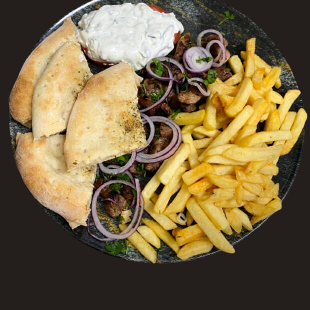 Souvlaki porc 650g — Corina Caffe