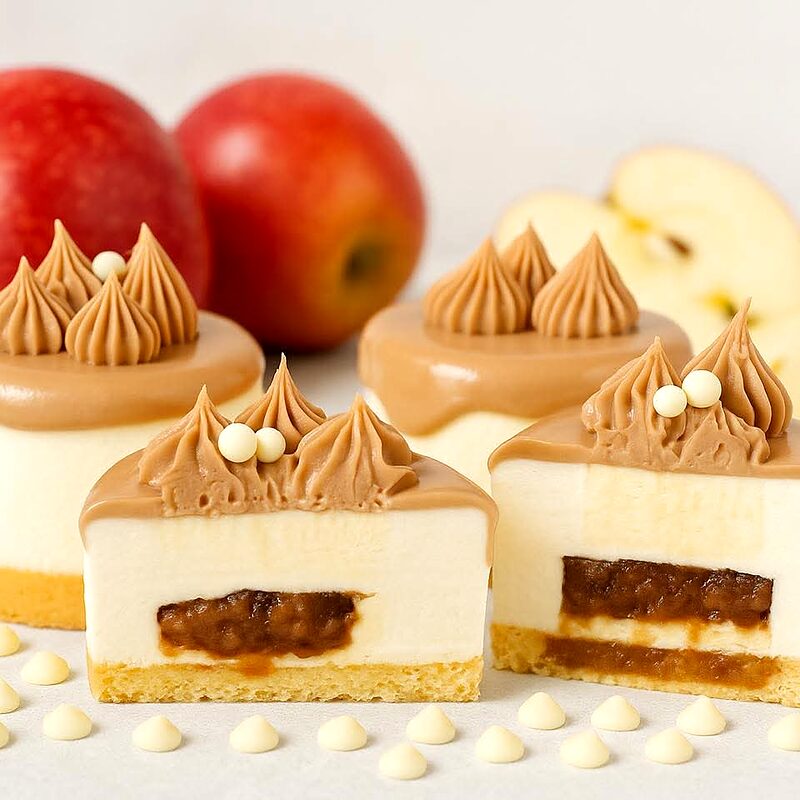 Desert de măr — prăjitură de la Corina Caffe